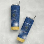 personalized milwaukee brewers starburst tiles navy blue skinny tumbler best selling.webp