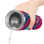 personalized minnesota twins helmet clash navy skinny tumbler best selling.webp