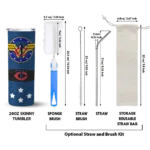 personalized minnesota twins star cluster navy skinny tumbler best selling.webp