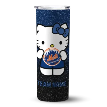 personalized new york mets hello kitty blue black skinny tumbler best selling.webp