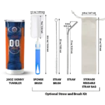 personalized new york mets stacked diamond blue skinny tumbler best selling.webp