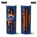personalized new york mets star pop blue black skinny tumbler best selling.webp