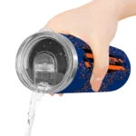 personalized new york mets star pop blue black skinny tumbler best selling.webp