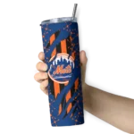personalized new york mets star pop blue black skinny tumbler best selling.webp