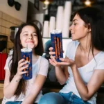 personalized new york mets star pop blue black skinny tumbler best selling.webp