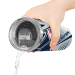 personalized new york yankees web stripes navy white skinny tumbler best selling.webp