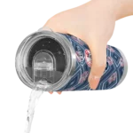 personalized new york yankees zipper leopard navy skinny tumbler best selling.webp