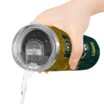 personalized oakland athletics kiss band gold skinny tumbler best selling.webp