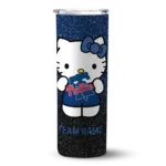 personalized philadelphia phillies hello kitty blue black skinny tumbler best selling.webp