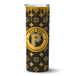 personalized pittsburgh pirates camo streak black skinny tumbler best selling.webp