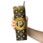 personalized pittsburgh pirates camo streak black skinny tumbler best selling.webp