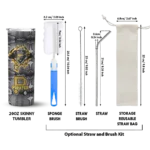 personalized pittsburgh pirates chevron v black gray skinny tumbler best selling.webp