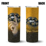 personalized pittsburgh pirates sparkle lips black skinny tumbler best selling.webp