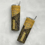 personalized pittsburgh pirates spiral burst print black skinny tumbler best selling.webp