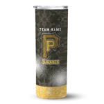 personalized pittsburgh pirates starburst tiles black skinny tumbler best selling.webp
