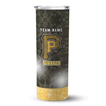 personalized pittsburgh pirates starburst tiles black skinny tumbler best selling.webp