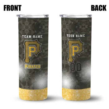 personalized pittsburgh pirates starburst tiles black skinny tumbler fashion forward.webp
