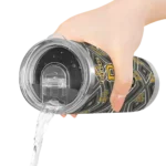 personalized pittsburgh pirates zipper leopard black skinny tumbler best selling.webp