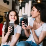 personalized san diego padres hexagon honeycomb brown black skinny tumbler best selling.webp