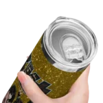 personalized san diego padres kiss band gold skinny tumbler best selling 1.webp