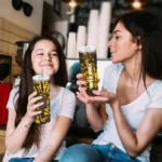 personalized san diego padres metallic grid brown skinny tumbler best selling.webp