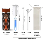 personalized san francisco giants superman emblem orange black skinny tumbler best selling.webp