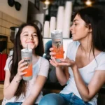 personalized san francisco giants swirl texture orange skinny tumbler best selling.webp