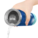 personalized seattle mariners starburst tiles navy blue skinny tumbler best selling.webp