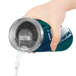 personalized seattle mariners web stripes navy blue white skinny tumbler best selling.webp