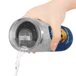 personalized seattle mariners winnie the pooh navy blue gray skinny tumbler best selling.webp