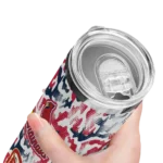 personalized st louis cardinals claw marks red white skinny tumbler best selling.webp