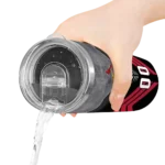 personalized st louis cardinals hexagon honeycomb red black skinny tumbler best selling.webp