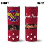 personalized st louis cardinals star cluster red skinny tumbler best selling.webp