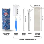 personalized texas rangers zipper leopard blue skinny tumbler best selling.webp