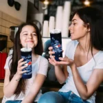 personalized toronto blue jays rose romance blue black skinny tumbler best selling.webp