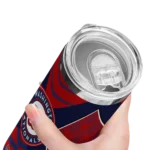 personalized washington nationals camo texture red skinny tumbler best selling.webp