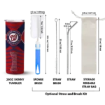 personalized washington nationals camo texture red skinny tumbler best selling.webp