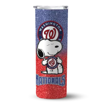 personalized washington nationals snoopy attitude red skinny tumbler best selling.webp