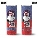 personalized washington nationals snoopy attitude red skinny tumbler best selling.webp