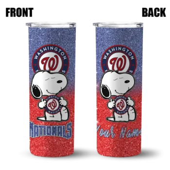 personalized washington nationals snoopy attitude red skinny tumbler fashion forward.webp
