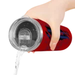 personalized washington nationals star pop red black skinny tumbler best selling.webp