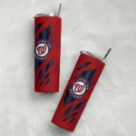 personalized washington nationals star pop red black skinny tumbler best selling.webp