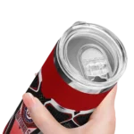 personalized washington nationals superman emblem red black skinny tumbler best selling.webp