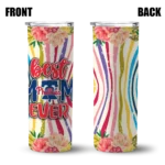 philadelphia phillies flower cluster skinny tumbler best selling 1.webp