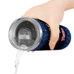 philadelphia phillies radiant glitter blue skinny tumbler best selling.webp