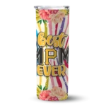 pittsburgh pirates flower cluster skinny tumbler best selling.webp