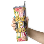 pittsburgh pirates flower cluster skinny tumbler best selling.webp