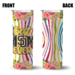 san diego padres flower cluster skinny tumbler best selling 1.webp