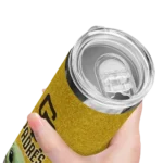 san diego padres yoda smile brown skinny tumbler best selling.webp