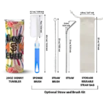 san francisco giants flower cluster skinny tumbler best selling.webp